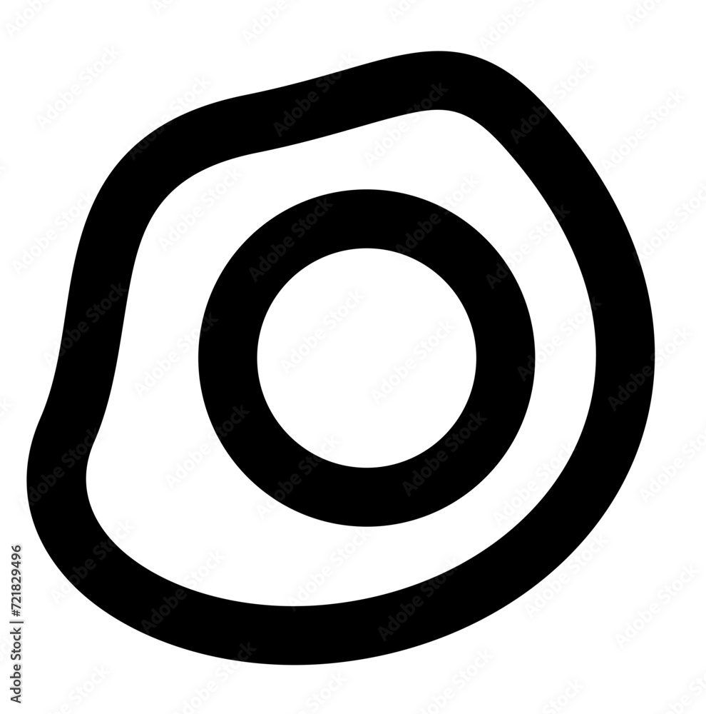 egg icon, food simple line icon egg icon, food simple line icon