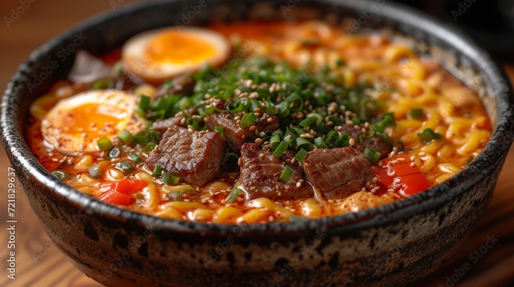 Ramen Noodle Soup - Food Photography Generative AI Ramen Noodle Soup - Food Photography Generative AI