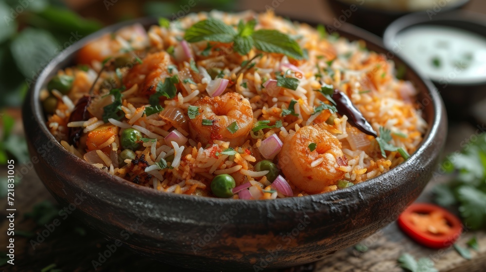 Image of Delicious Biryani for Marketing Generative AI Image of Delicious Biryani for Marketing Generative AI