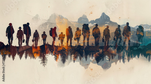 Greeting Card and Banner Design for National Boy Scout Day