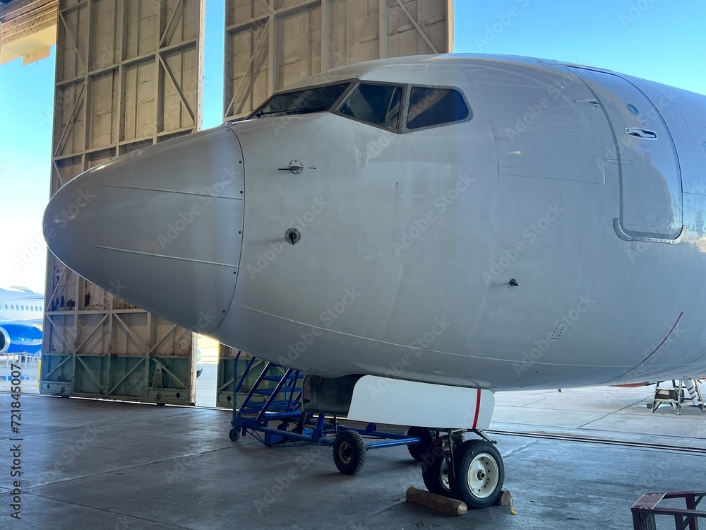 Obraz premium Nose Boeing B737