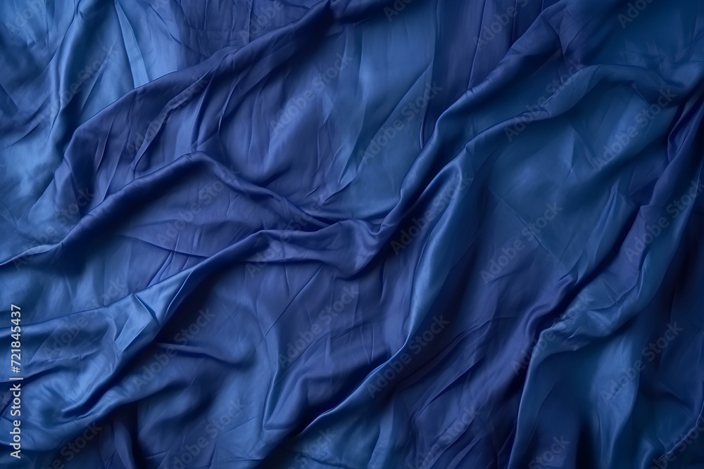 Obraz premium blue silk background