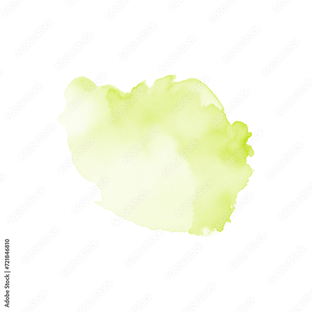 Abstract green watercolor water splash on a white background. Vector watercolour texture in salad color. Ink paint brush stain. Green splatter spot. Watercolor pastel splash Abstract green watercolor water splash on a white background. Vector watercolour texture in salad color. Ink paint brush stain. Green splatter spot. Watercolor pastel splash
