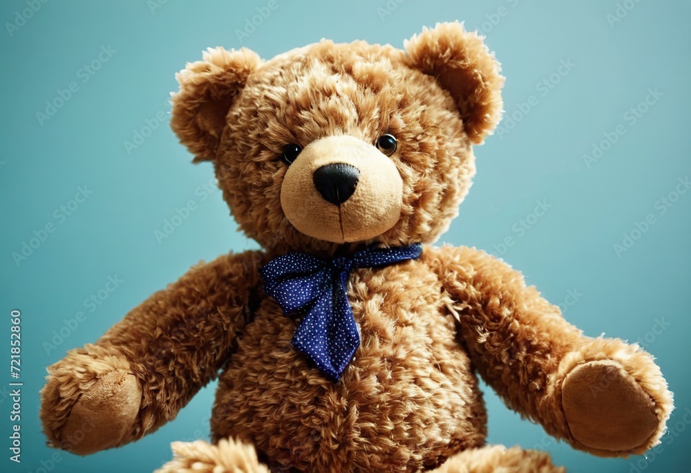 teddy bear with a toy teddy bear with a toy