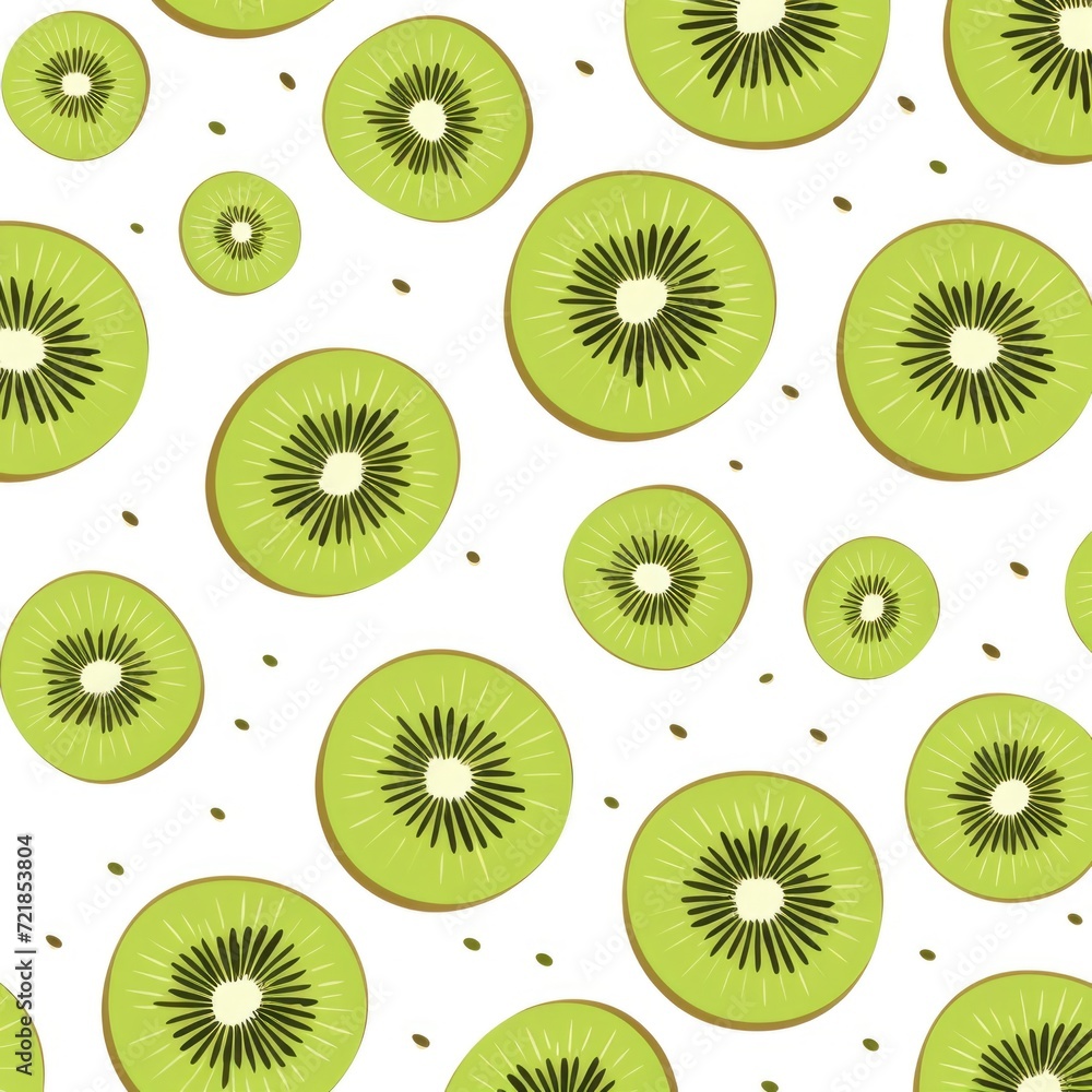 Kiwi seamless patterns, minimal style Kiwi seamless patterns, minimal style