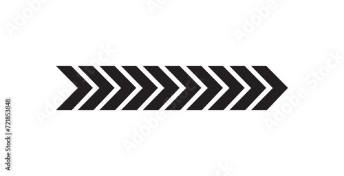 Arrow icon. Set black arrows symbols. Blend effect. Vector isolated on white background