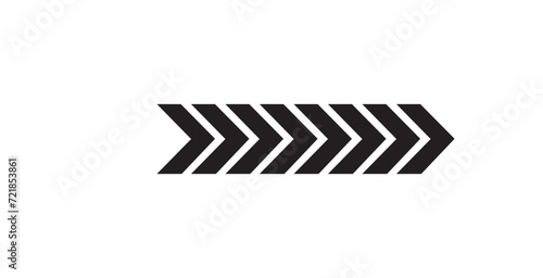 Arrow icon. Set black arrows symbols. Blend effect. Vector isolated on white background