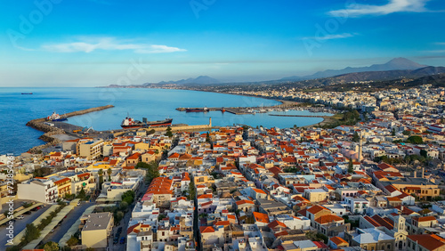 panorama of Rethymno, Crete