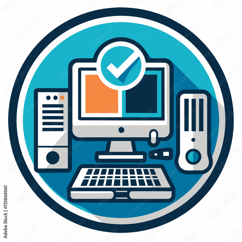 Modern computer laptop screen Information Technology Modern computer laptop screen Information Technology