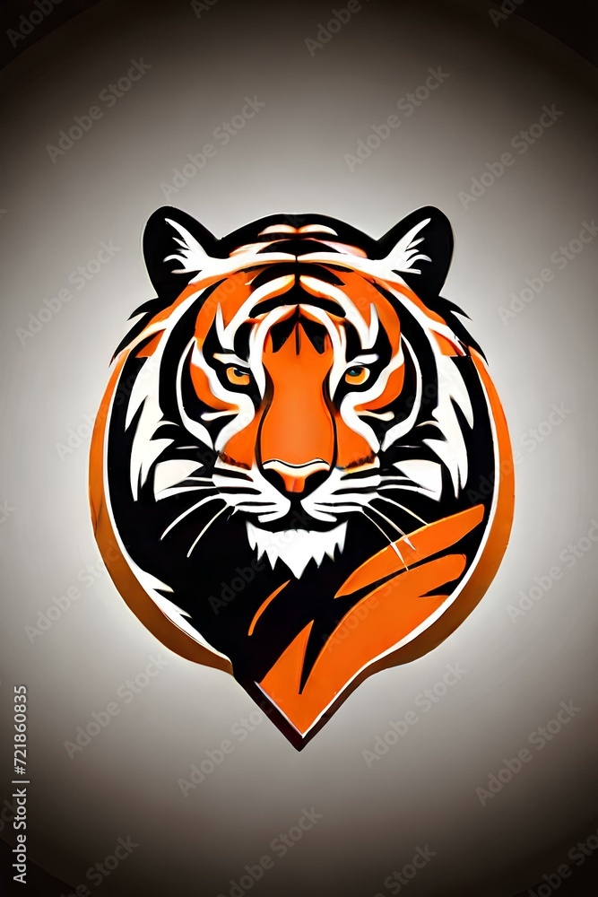 Tiger created with AI Tiger created with AI