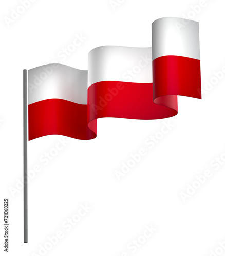 Free Download Poland flag element design national independence day banner ribbon png
 - GFXLoad
