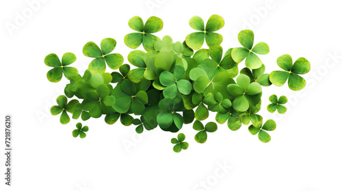 St. Patrick’s Day isolated on transparent background, Generative ai.