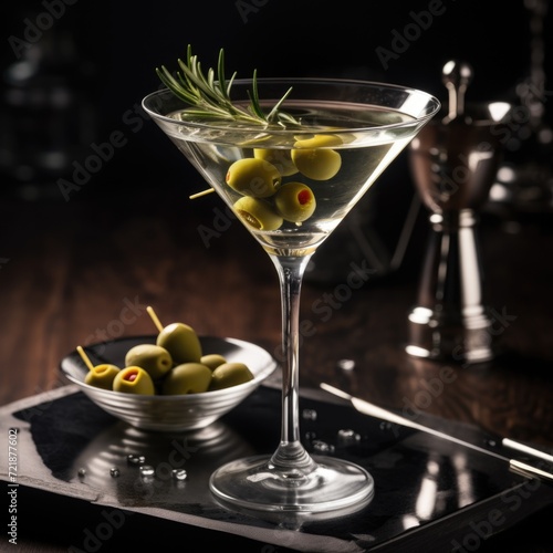 Martini Alcoholic Beverage
