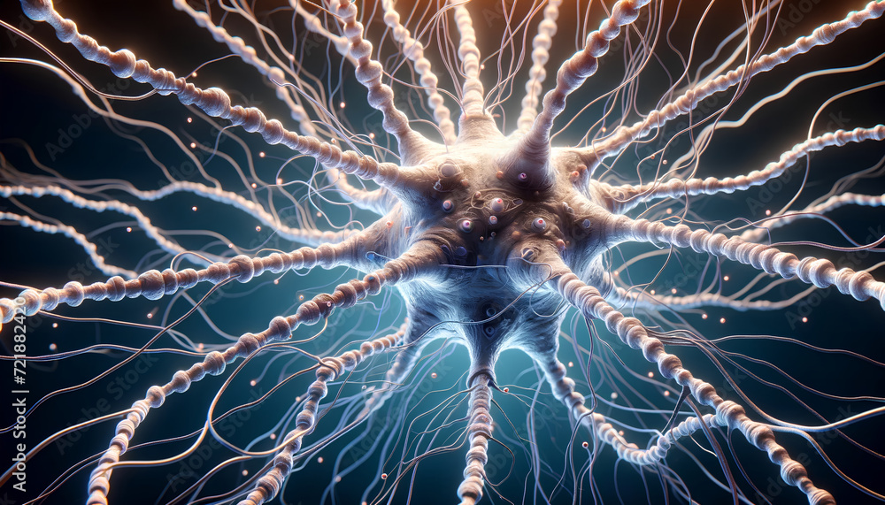 Neuron Network Activity in the Human Brain - Neuron Structure ...