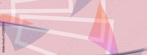 Abstract light pink background geometric lowpoly background texture