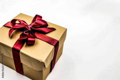 Gift Box Tied Satin Ribbon