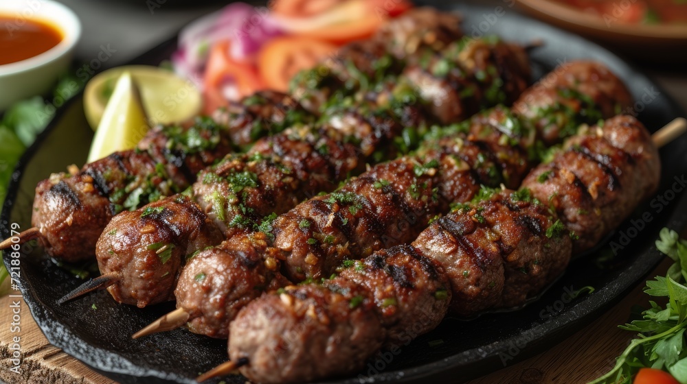 Middle Eastern Cuisine - Food Photography Generative AI Middle Eastern Cuisine - Food Photography Generative AI