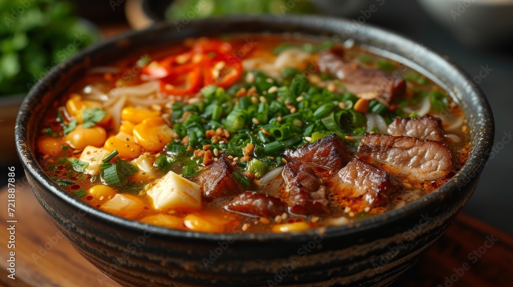 Vietnamese Pho Dish - Food and Beverage Generative AI Vietnamese Pho Dish - Food and Beverage Generative AI