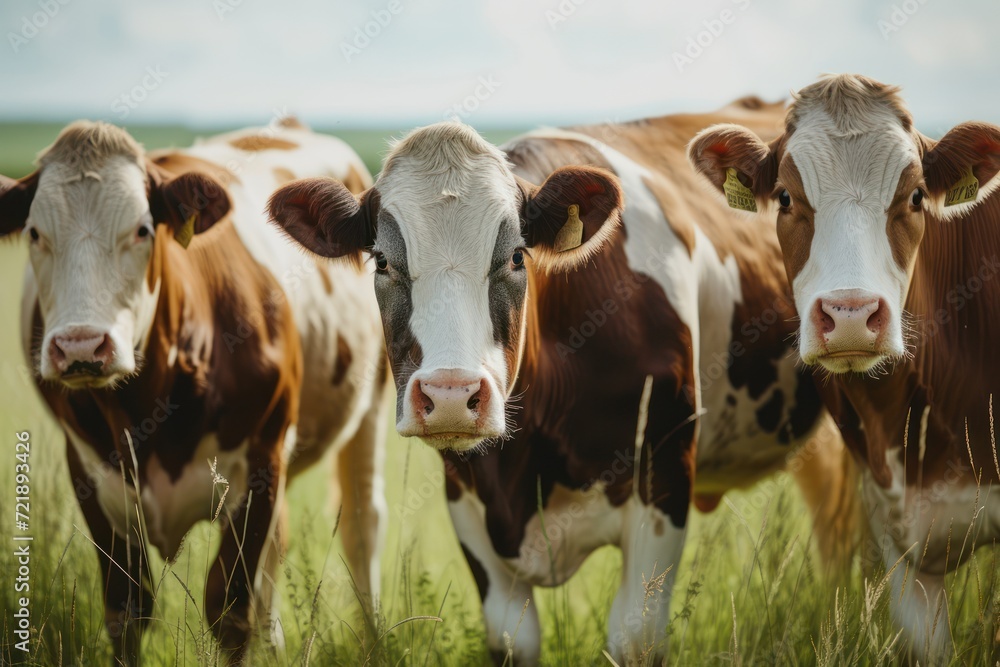Photograph of Healthy cattle livestock Photograph of Healthy cattle livestock