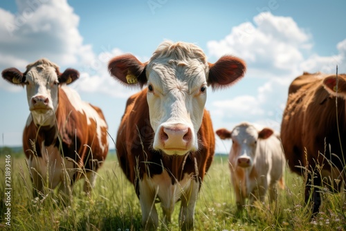 Photograph of Healthy cattle livestock