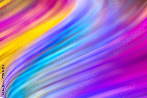 Abstract multicolor blurry wave pattern background. 