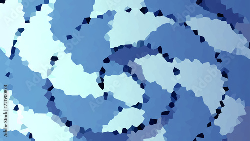 Low poly texture. Polygonal design illustration. Abstract blue background
