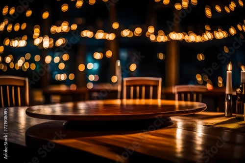 interior of a restaurant,resturant in the night