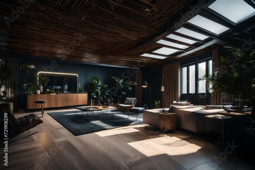 luxury hotel room interior