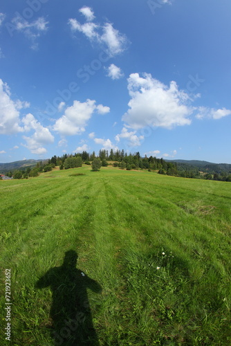 Green sunny landscapes in Czech republic © Ruchacz