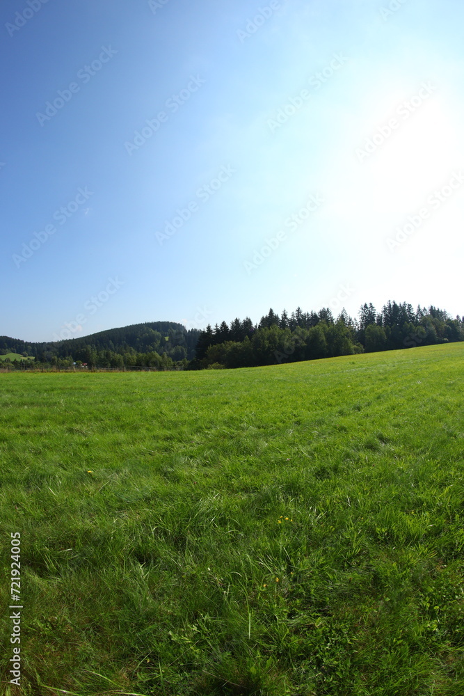 Green sunny landscapes in Czech republic Green sunny landscapes in Czech republic