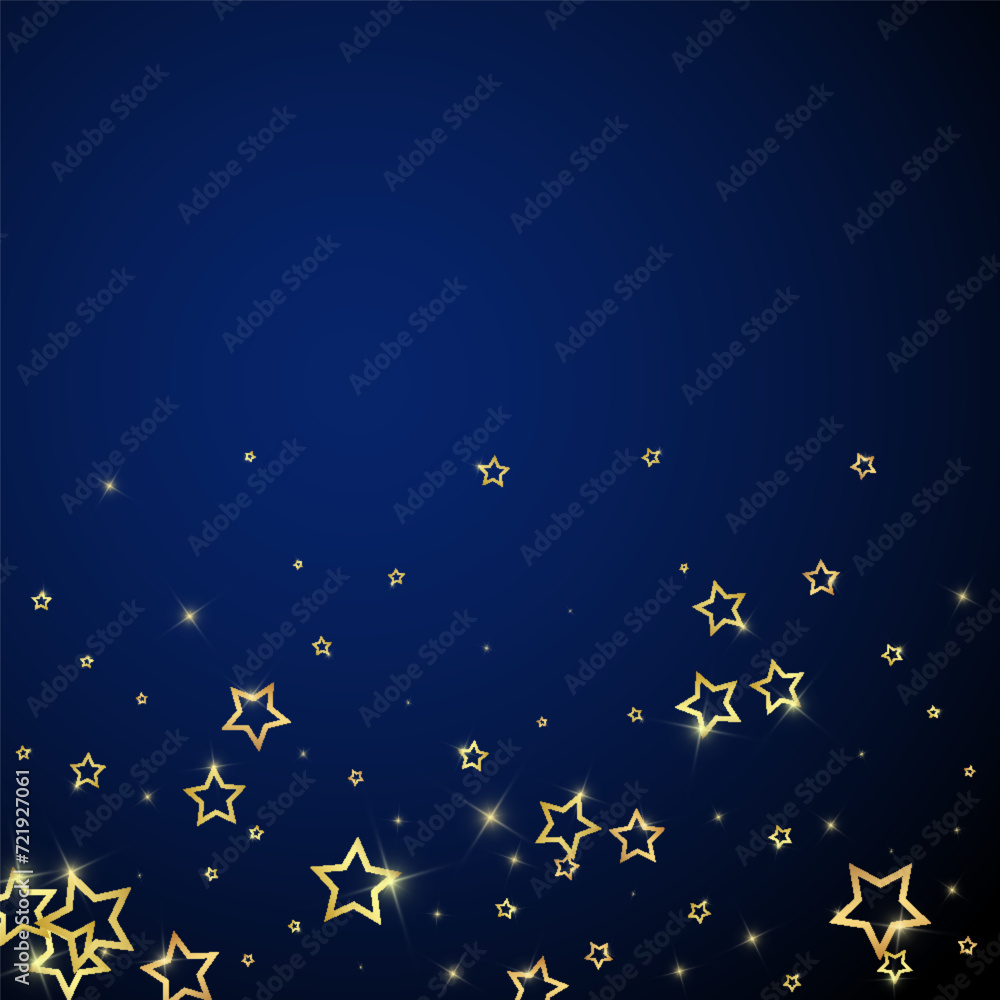 Fototapeta premium Starry night fairy tale background.