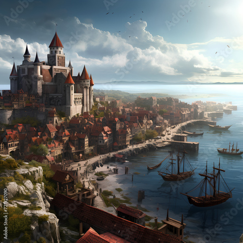 Medieval Fantasy City