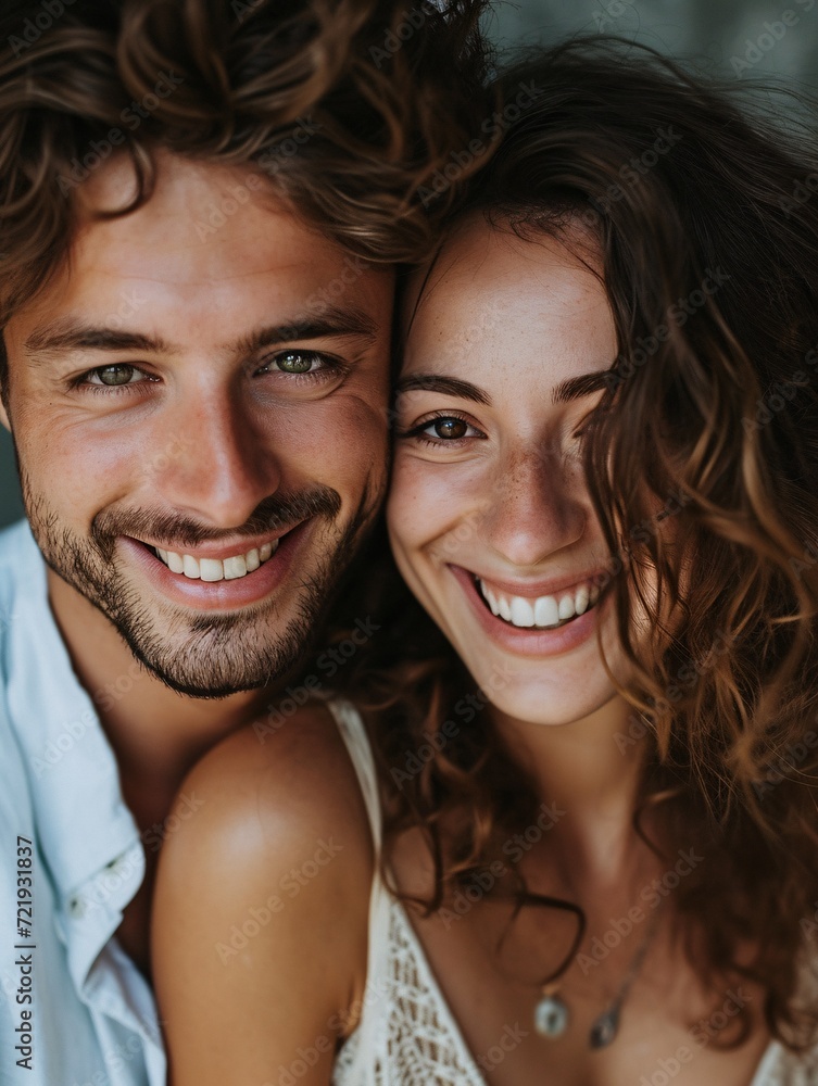 Beaming loving couple. Superior image. Beaming loving couple. Superior image.