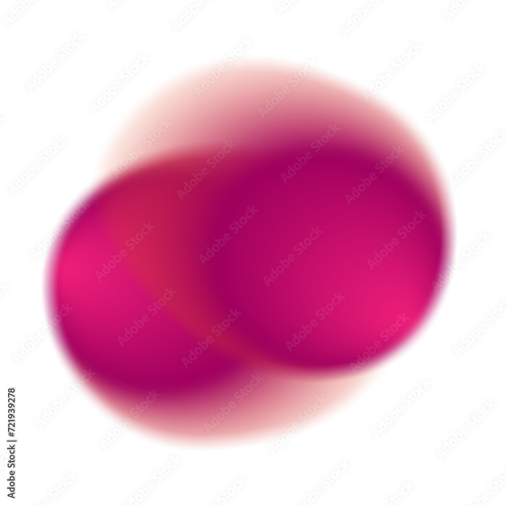 Obraz premium Liquid Gradient Blur Shape