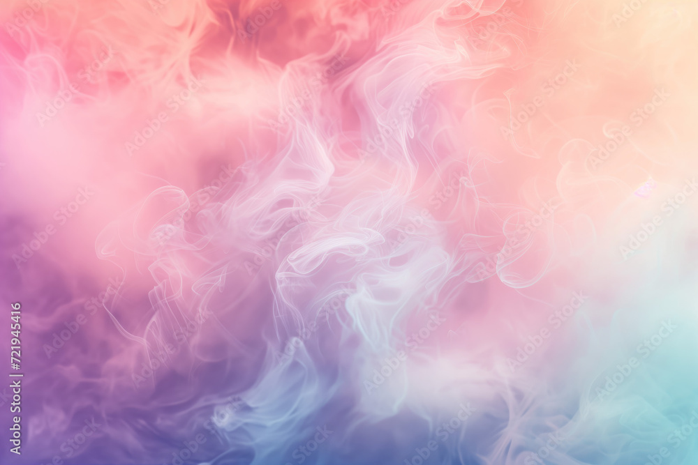 Color mist abstract background, dreamlike air