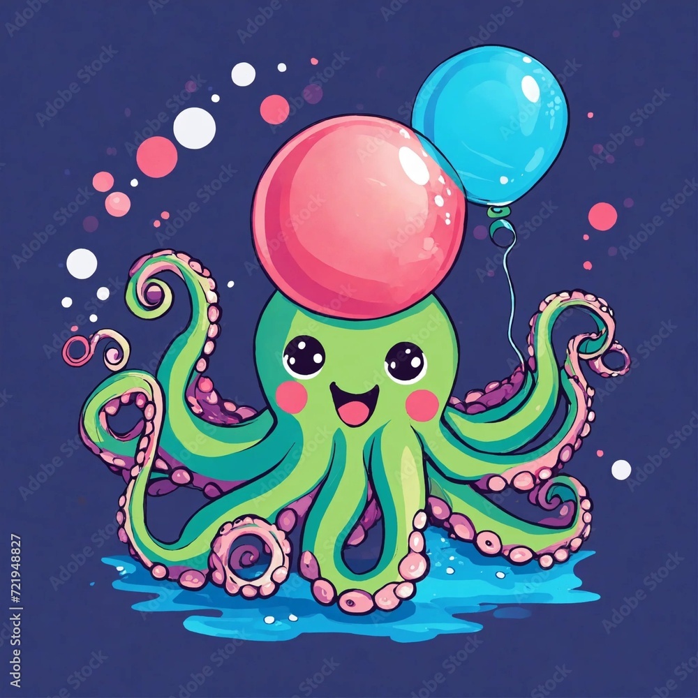 Cute Octopus Vector Logo: A Playful and Adorable Octopus Design in Vector Format. Perfect for Adding Whimsy and Charm to Your Graphic Design Projects. Explore the Delightful Underwater World Cute Octopus Vector Logo: A Playful and Adorable Octopus Design in Vector Format. Perfect for Adding Whimsy and Charm to Your Graphic Design Projects. Explore the Delightful Underwater World