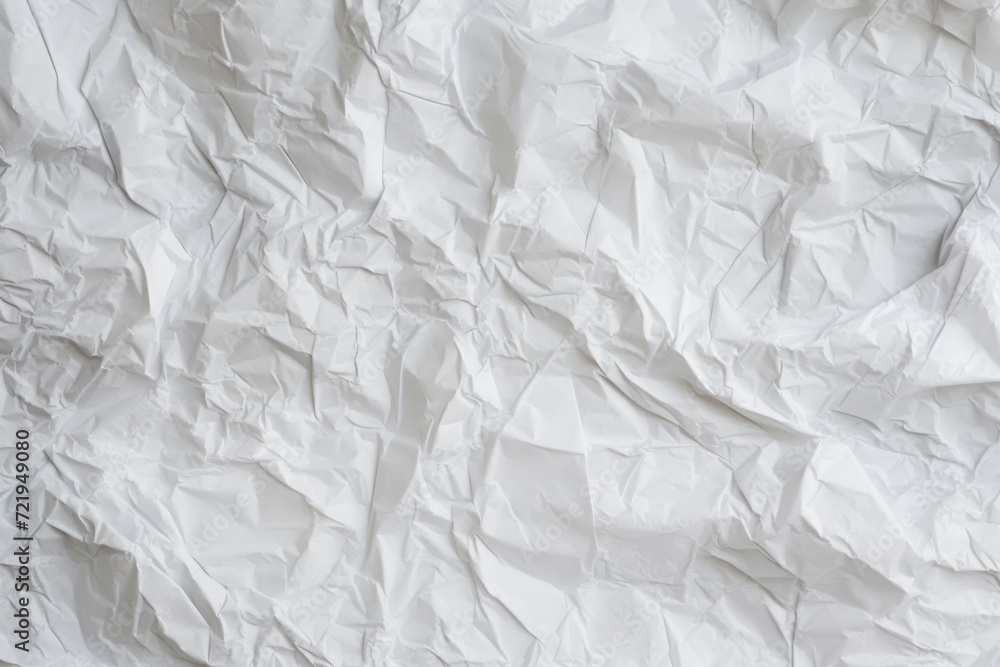 a white crumpled paper a white crumpled paper