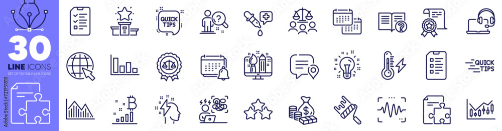 Financial diagram, Electricity power and Court jury line icons pack. Chemistry pipette, Idea, Interview web icon. Strategy, Histogram, Help pictogram. Investment graph, Chat bubble. Vector Financial diagram, Electricity power and Court jury line icons pack. Chemistry pipette, Idea, Interview web icon. Strategy, Histogram, Help pictogram. Investment graph, Chat bubble. Vector