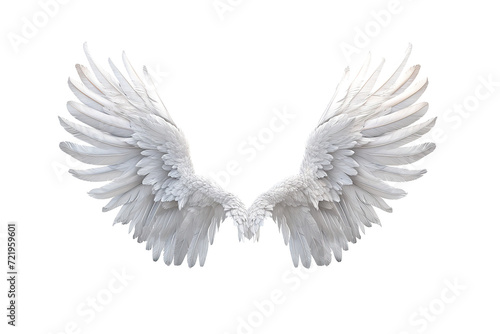  white angel wings isolated © Tony A