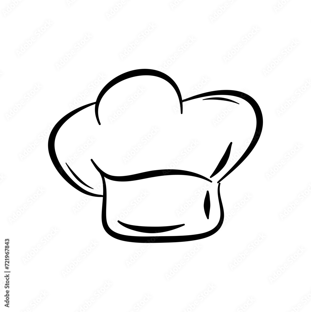 Hand Drawn Chef Hat Hand Drawn Chef Hat