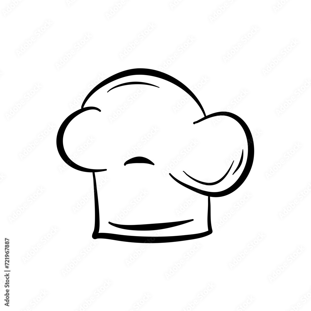 Hand Drawn Chef Hat