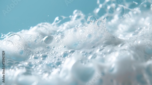 a close up of a milk splashing
