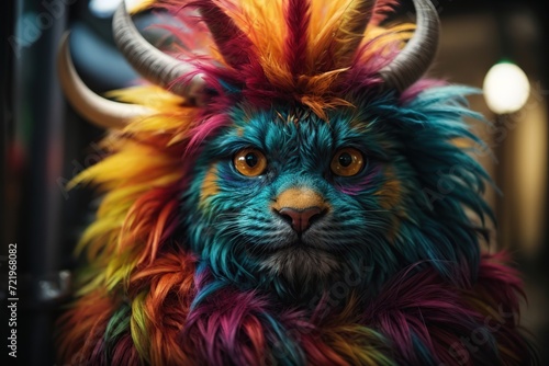colorful monster
