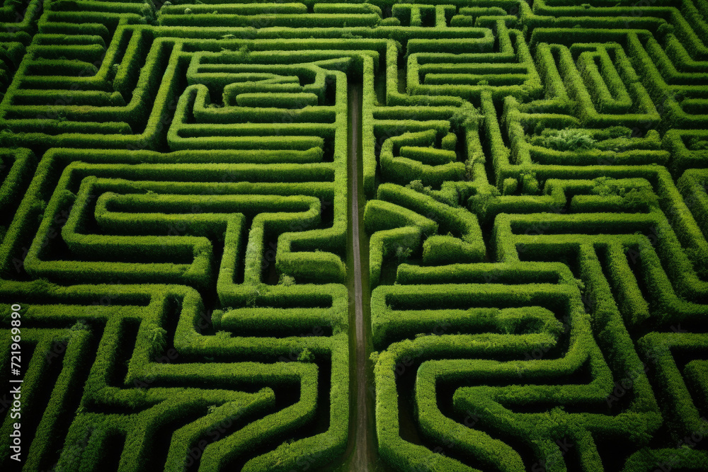 Lost view hedge maze labyrinth shape green gardening path landscape park bush nature Lost view hedge maze labyrinth shape green gardening path landscape park bush nature