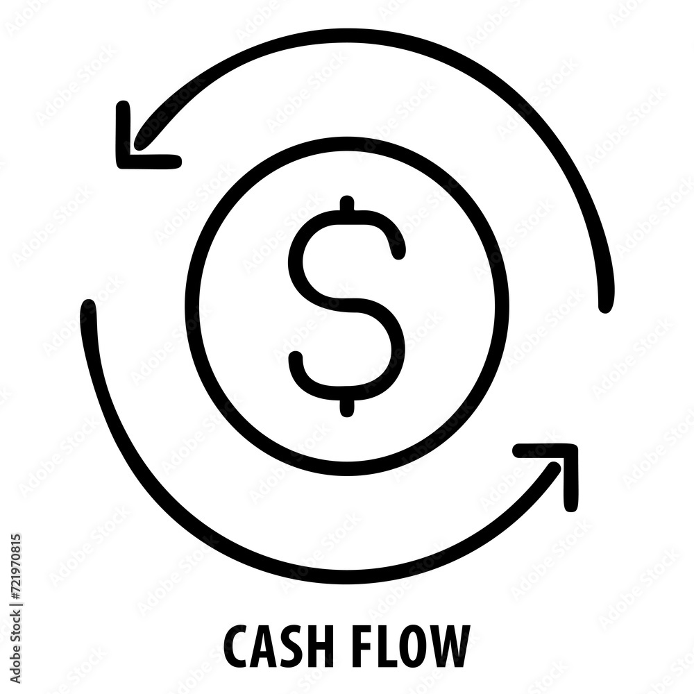 Cash flow, financial, money, business, finance, income, revenue, economic, cash, financial statement, wealth, financial concept, money flow Cash flow, financial, money, business, finance, income, revenue, economic, cash, financial statement, wealth, financial concept, money flow