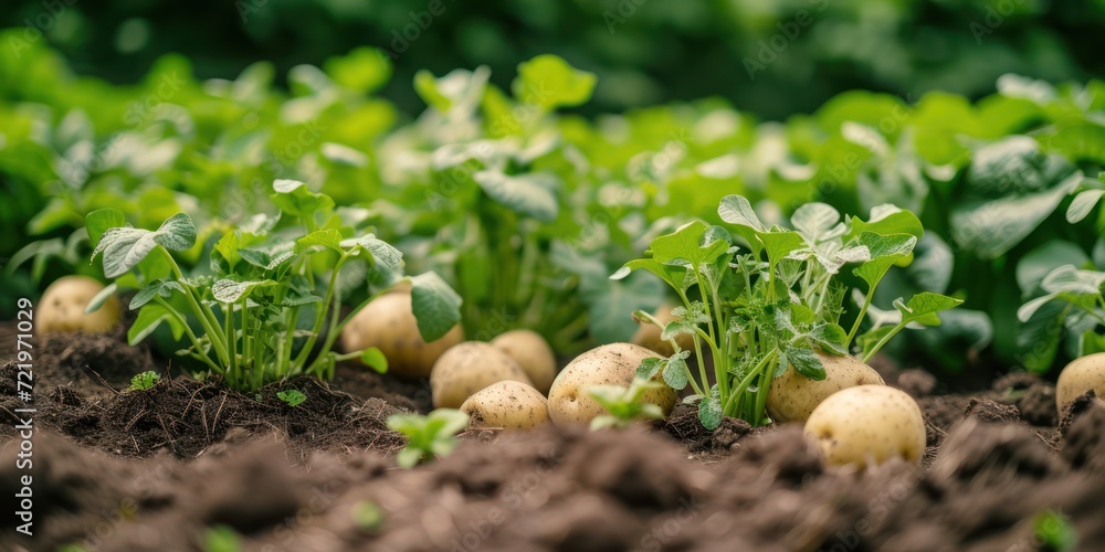 Growing Vegetables, Potatoes, Organic Gardening Growing Vegetables, Potatoes, Organic Gardening