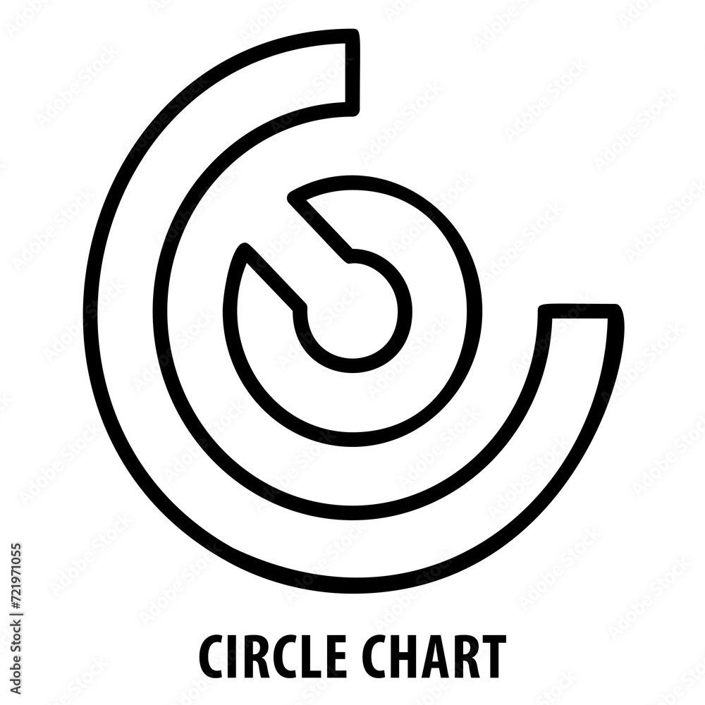 Circle chart, pie chart, diagram, graph, data visualization, statistics, analysis, business analytics, information, visualization, comparison, trends, performance Circle chart, pie chart, diagram, graph, data visualization, statistics, analysis, business analytics, information, visualization, comparison, trends, performance