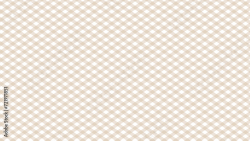 Brown and white diagonal plaid background