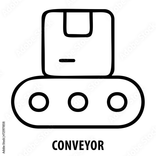 Conveyor, manufacturing, production, industry, assembly line, machinery, technology, conveyor belt, transport, manufacturing process, production line, conveyor icon
