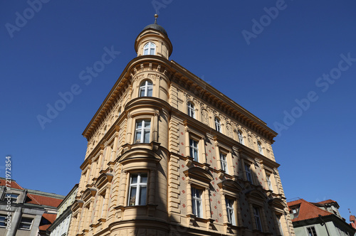 Ancient palace in the city of Prague